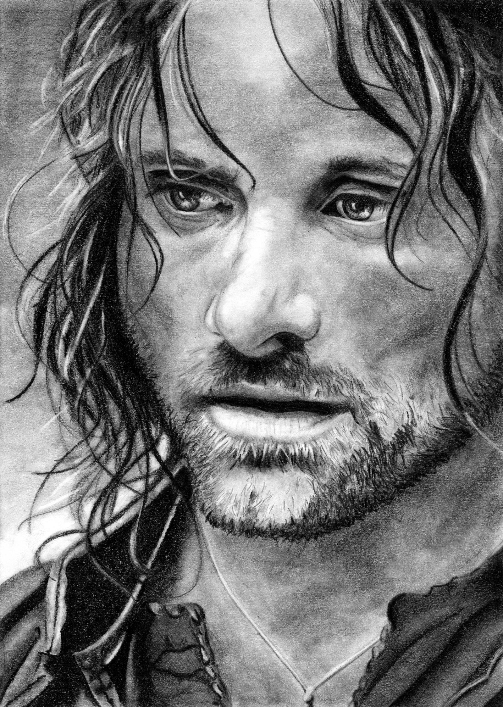 Aragorn (LOTR) / Viggo Mortensen by ananaz on DeviantArt