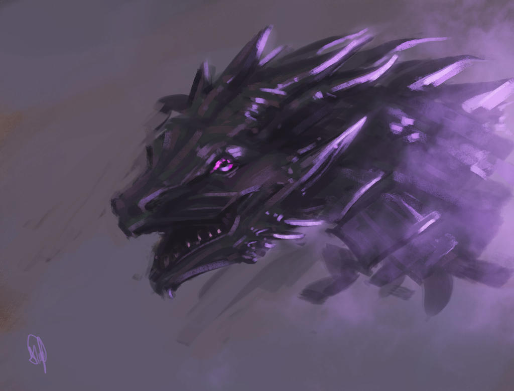 Purple Dragon Speedpainting