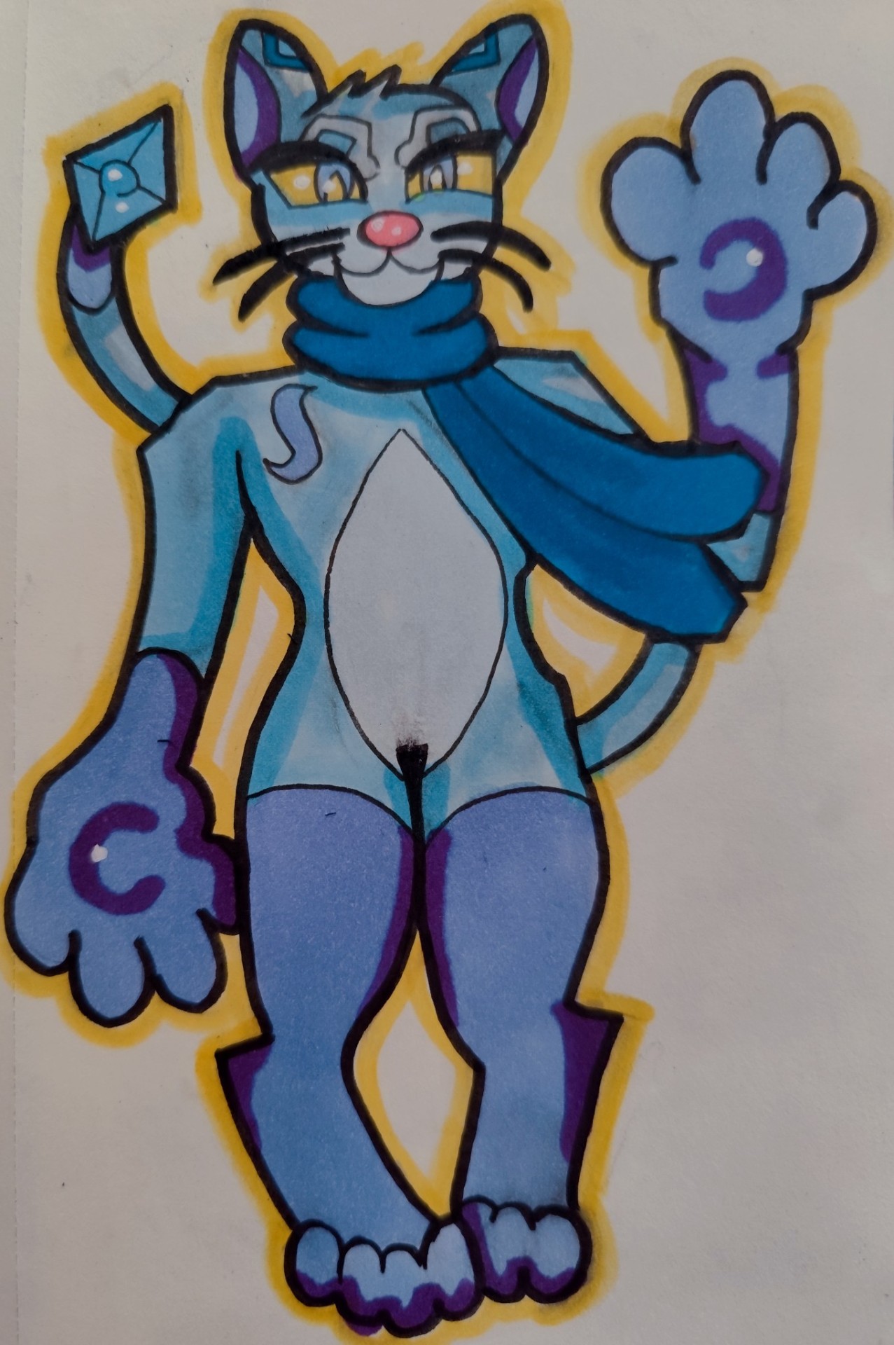 Icecat Deviantart Art Trade - IceCat by A89iksm by f4ngz on DeviantArt