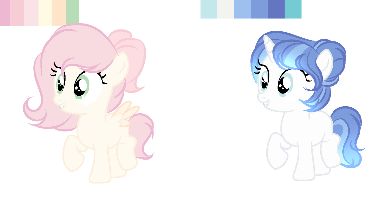 MLP: A New Mark - Swan Song and Blizzard Silk by Saliornyan on DeviantArt