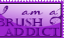 Brush Addict Stamp