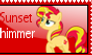 Sunset Shimmer Stamp