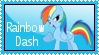 Rainbow Dash Stamp