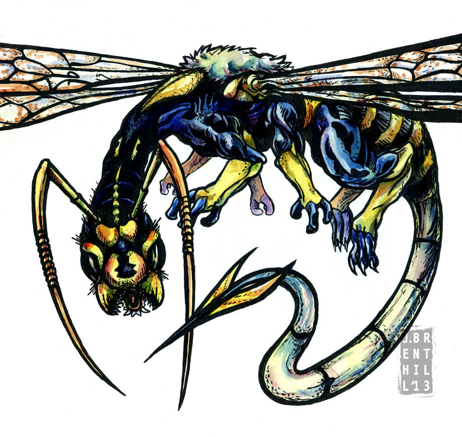 Waspdragon by jbrenthill on DeviantArt