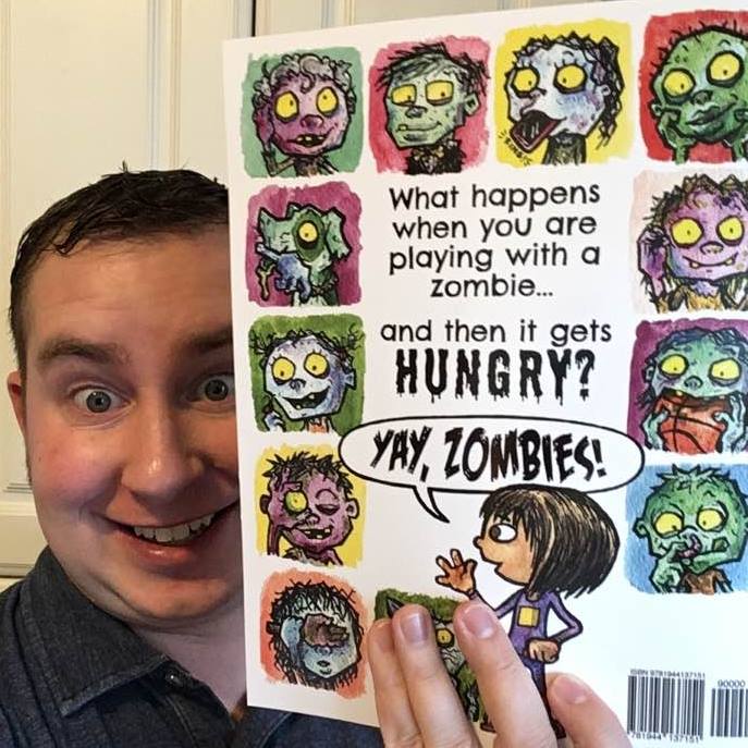 Yay, Zombies! Back Cover and Me!