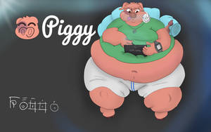 Piggy drawing