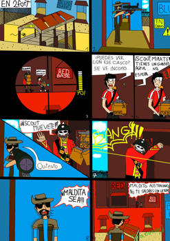 tf2 comic RED vs BLU parte 1