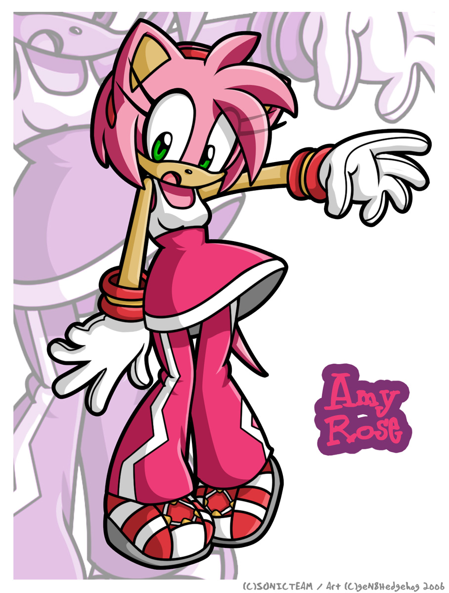 Sonic :: Amy Rose by Naplez on DeviantArt