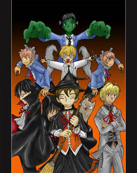 Ouran Host club Halloween