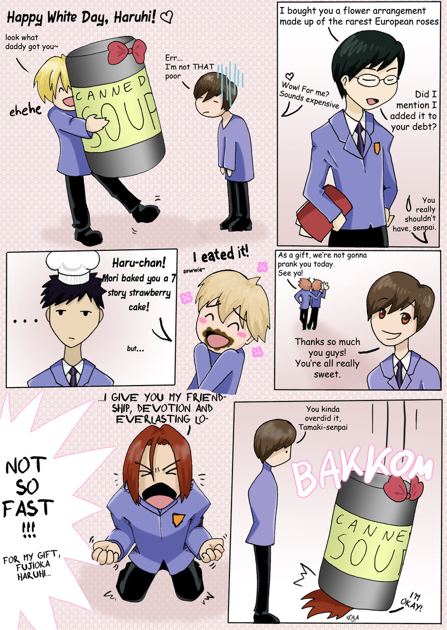 Ouran White Day.