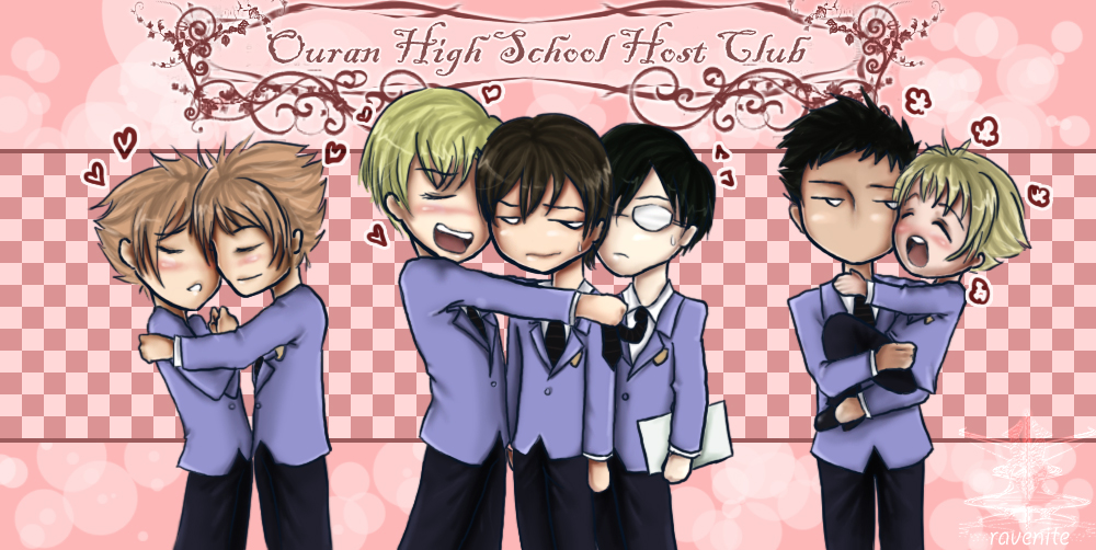 + ouran host club chibis