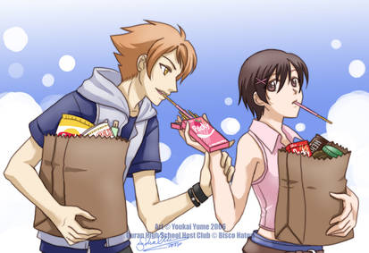 Ouran +HikaHaru+ Pocky