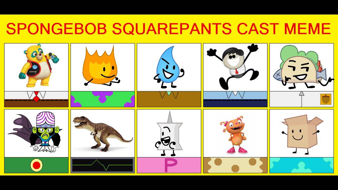 SpongeBob SquarePants Cast Meme 2 by MAXMVG04 on DeviantArt