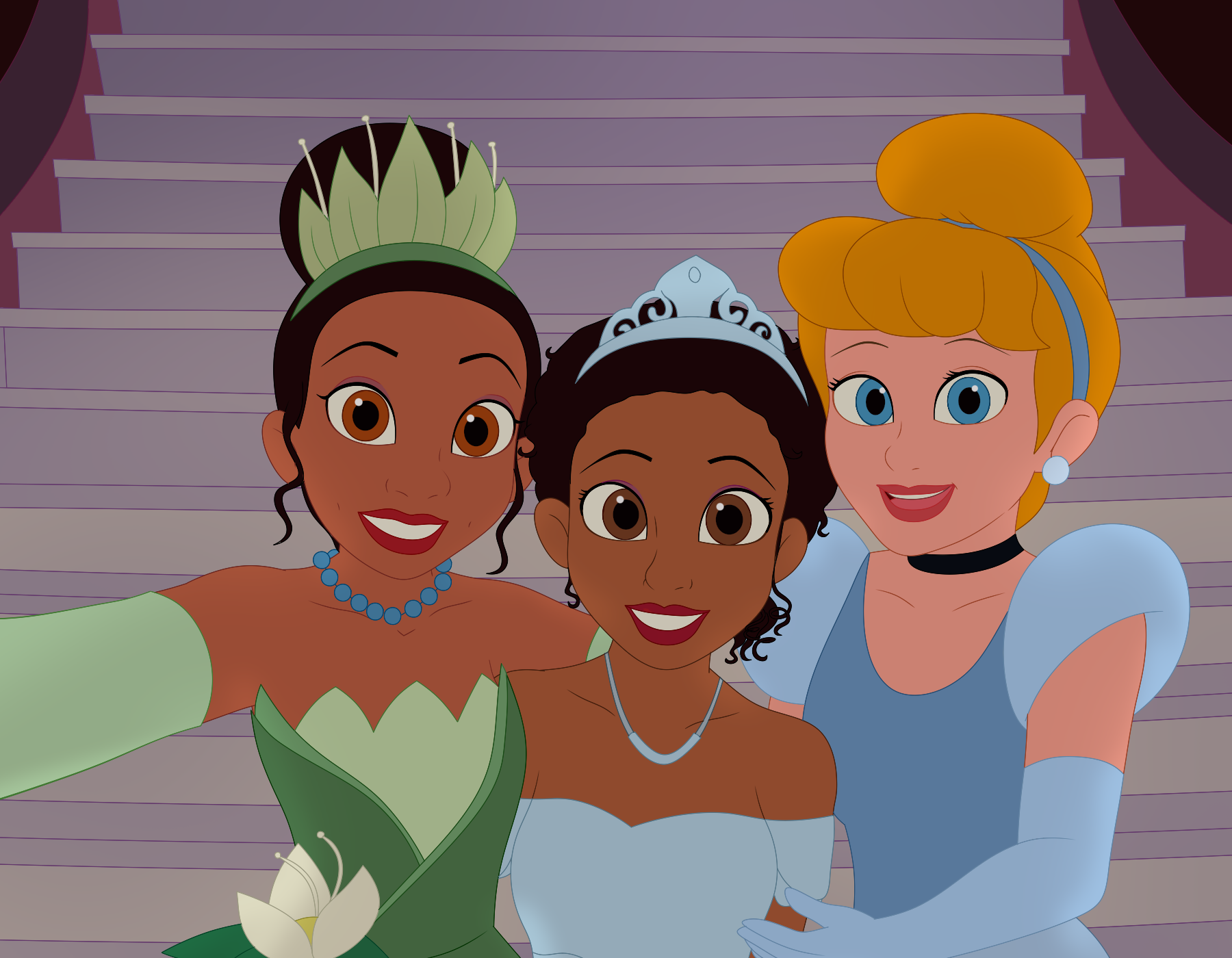 Three Princess Three princesses in common by Takaneru on DeviantArt