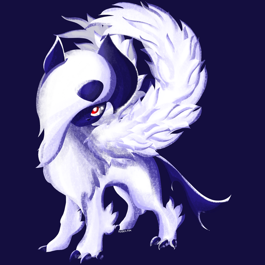 Mega Absol - Day #5: Favourite Mega Evolution by redfenna on DeviantArt