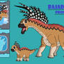 Bajadasaurus Dinosaur King Design