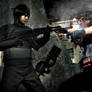 Muscling in the underground hideout