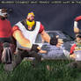 Five bearded scumbagz who travels across maps