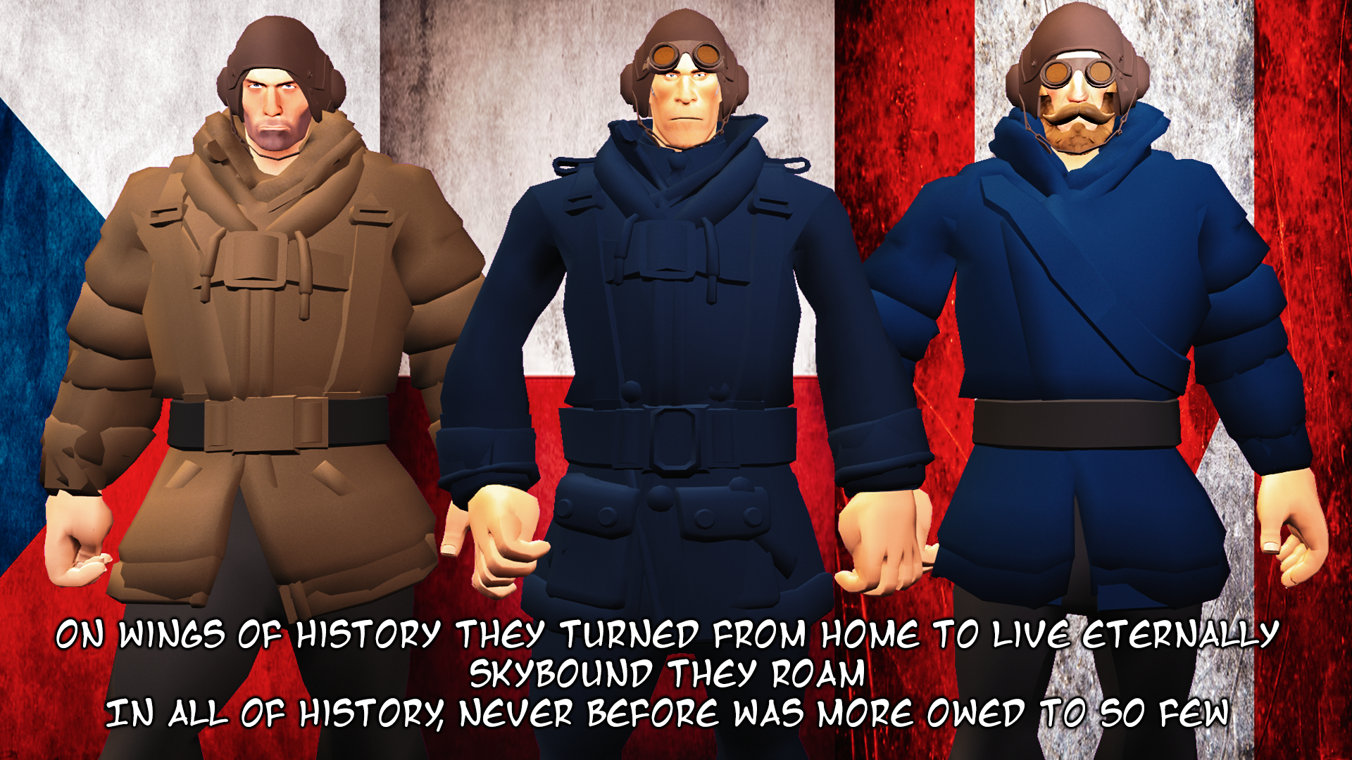 The Non-British RAF pilots