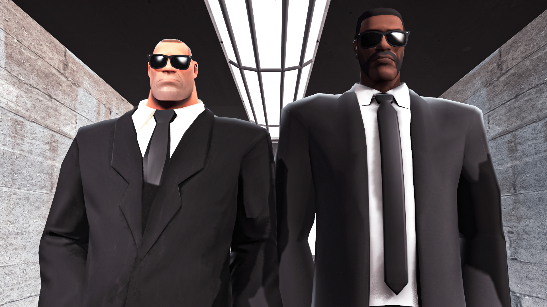 Mercs in Black