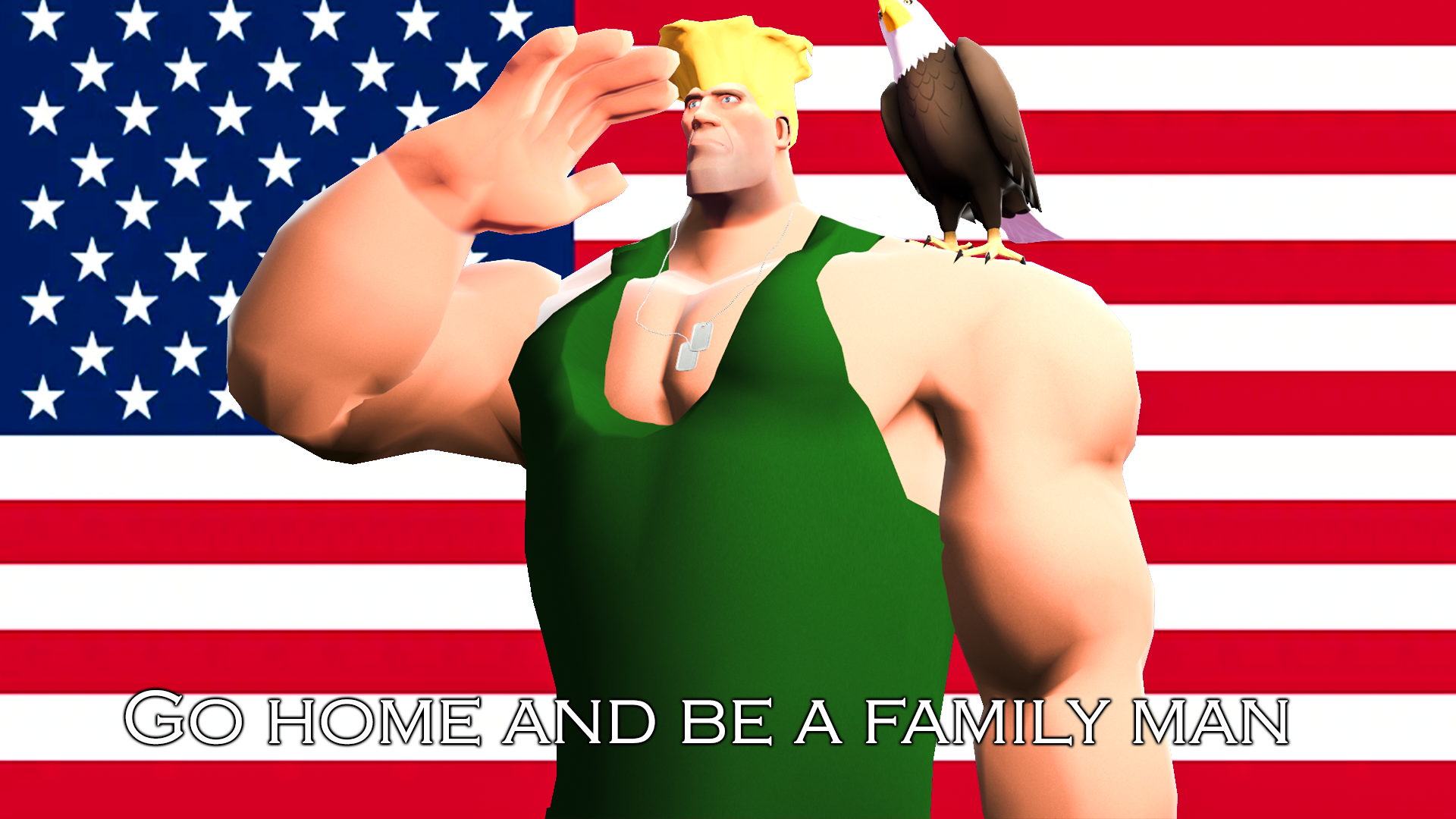 Go home and be a family man