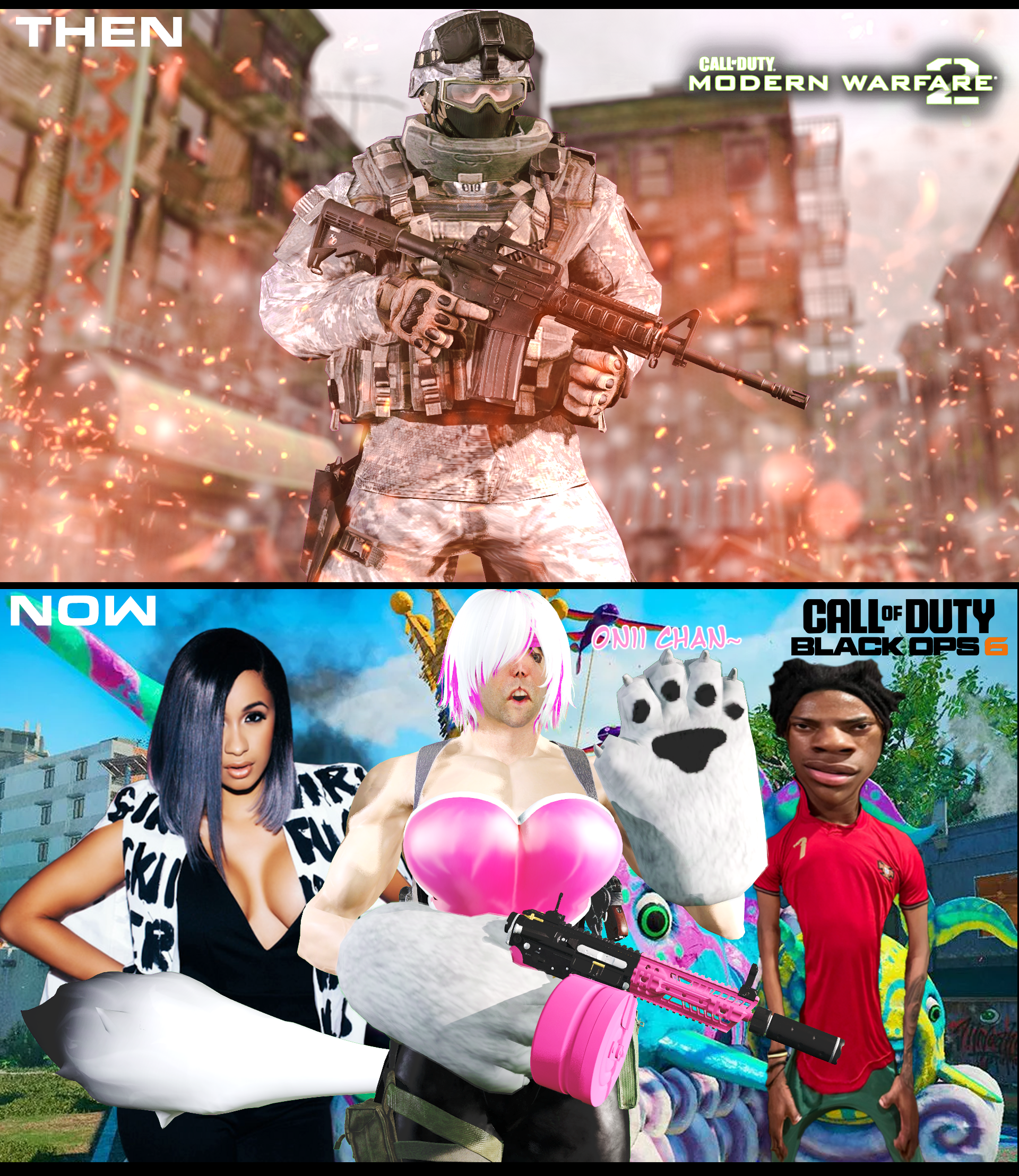 Call of Duty then and now