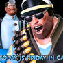 Today is Friday in California
