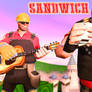 Heavy loves his Sandwich