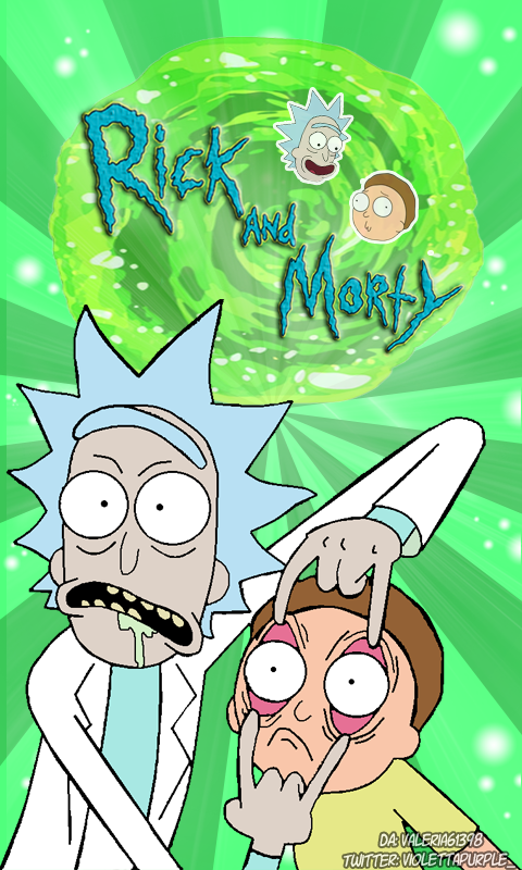 Rick And Morty Wallpaper By Valeria61398 On Deviantart