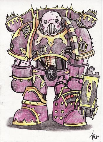 Warhammer 40K by Karandashist1 on DeviantArt