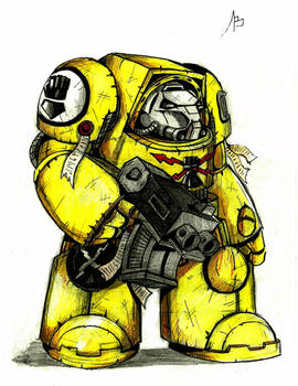 Terminator of Imperial fists.