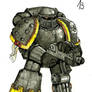 Iron Warrior. Warhammer 40K