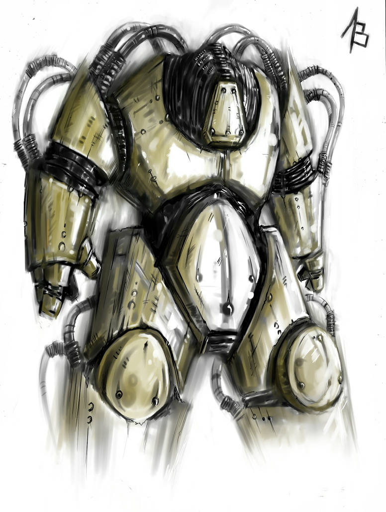 Fat bot by Karandashist1 on DeviantArt