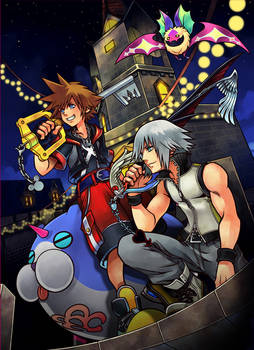 Kingdom Hearts 3D Cover