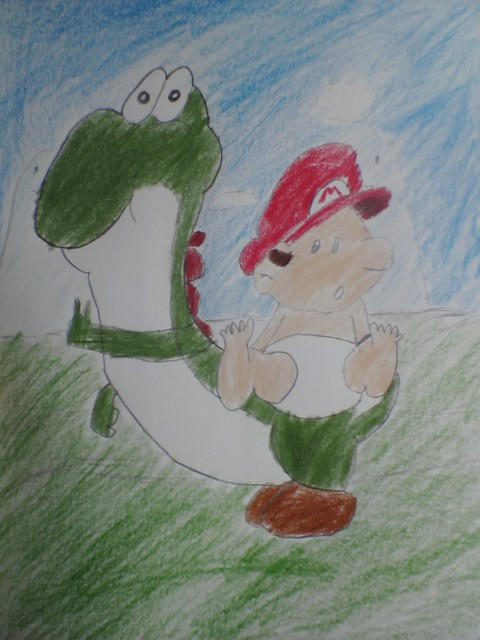 Yoshi And Baby Mario By Simplymario On Deviantart Yoshi And Baby Mario By Simplymario On Deviantart