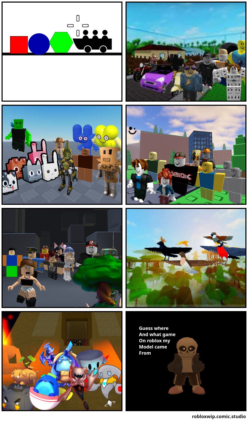 Roblox memes(inspired) - Comic Studio