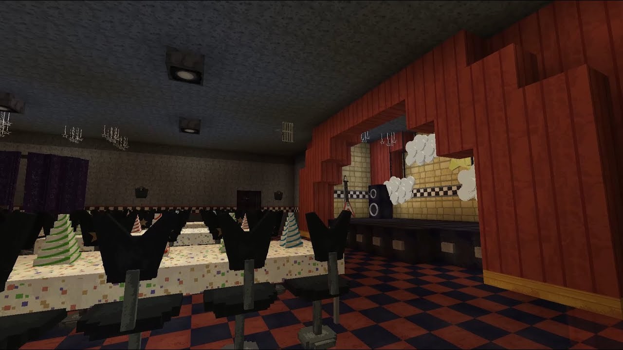 My FNaF In Minecraft map by SpiderGunner22 on DeviantArt