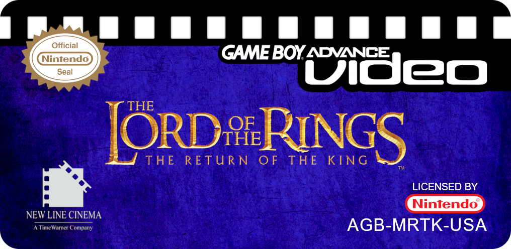 Rotk Gba LOTR ROTK GBA Video Label by Jenetrix on DeviantArt