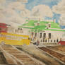 Rochester Train Station, 1947.