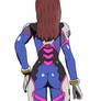 Hana's butt (D.Va, Overwatch)