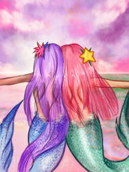 mermaid friends 