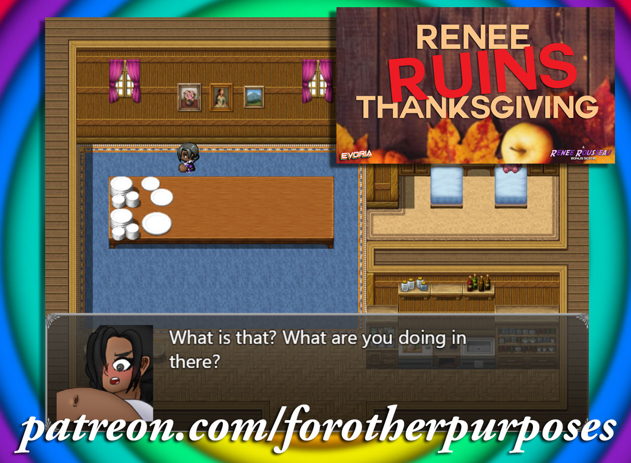 Renee Ruins Thanksgiving - Evoria Bonus Scene by forotherpurposes on ...