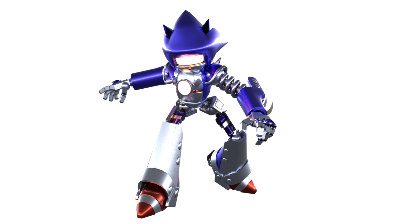 Multiverse MechaSonic Render by MultiverseShadow on DeviantArt