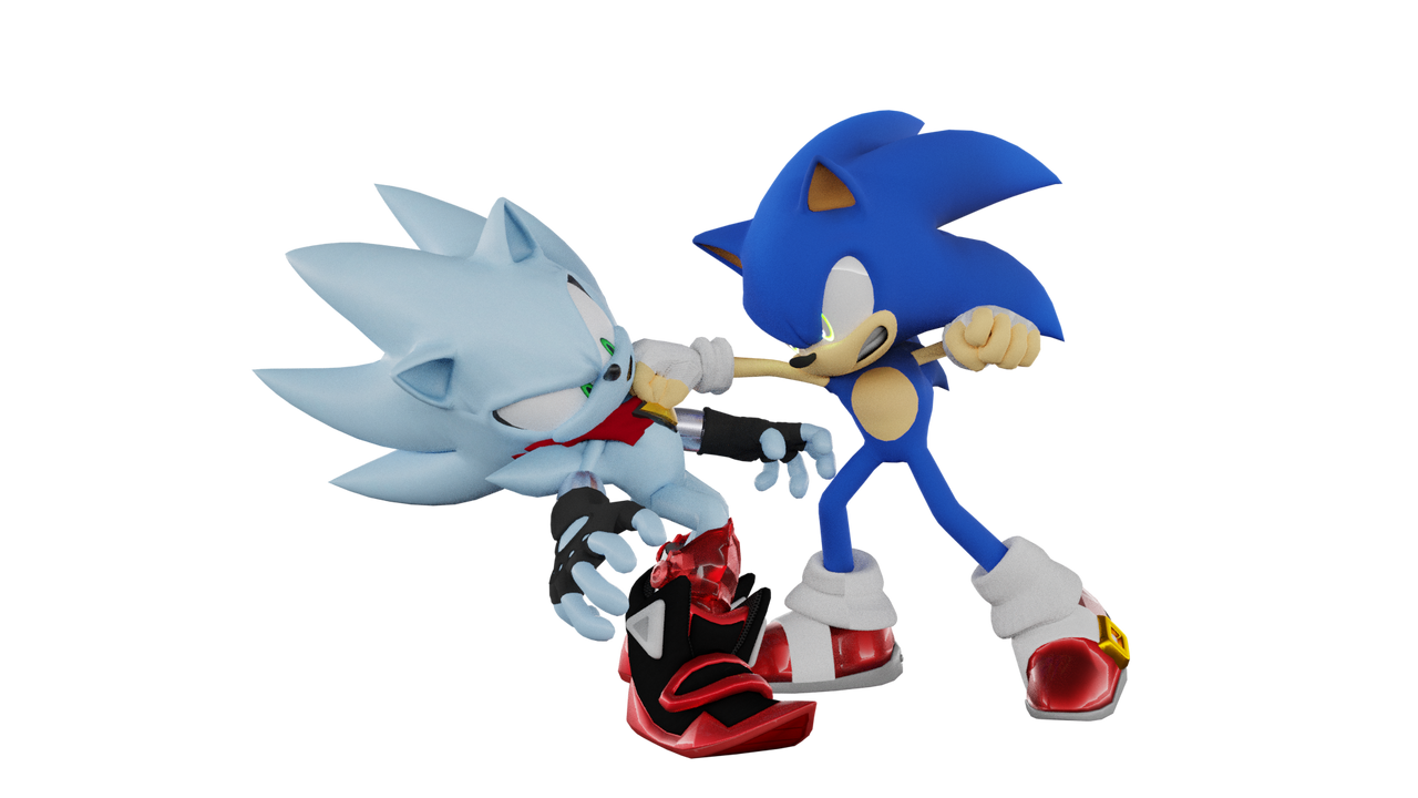 Ultimate Sonic Vs Multiverse Nazo Render by MultiverseShadow on DeviantArt