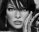 Milla Jovovich by TanyaMusatenko