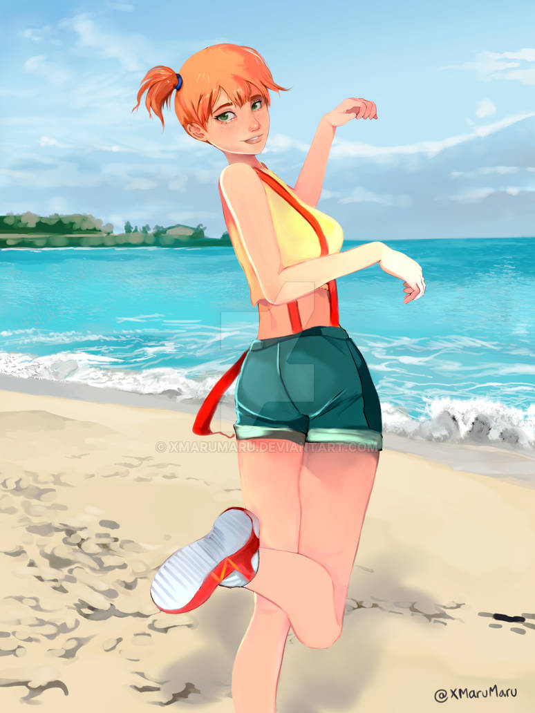 Pokemon trainer Misty fanart by xMaruMaru on DeviantArt