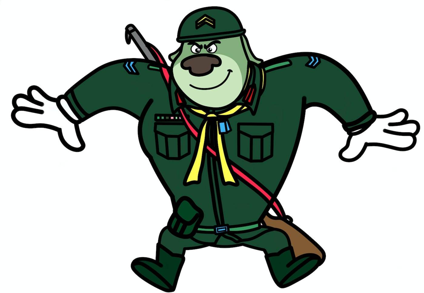 Dog a tat the rat a tat colonel by Miyokinanasaki on DeviantArt