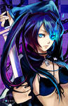 Black Rock Shooter by Animus-Rhythm