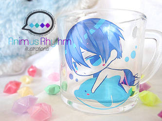 Free! Haruka Mini Glass by Animus-Rhythm