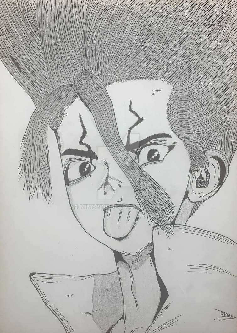Senku Ishigami Einstein s Pose By MikiSpine On DeviantArt senku-ishigami-einstein-s-pose-by-mikispine-on-deviantart